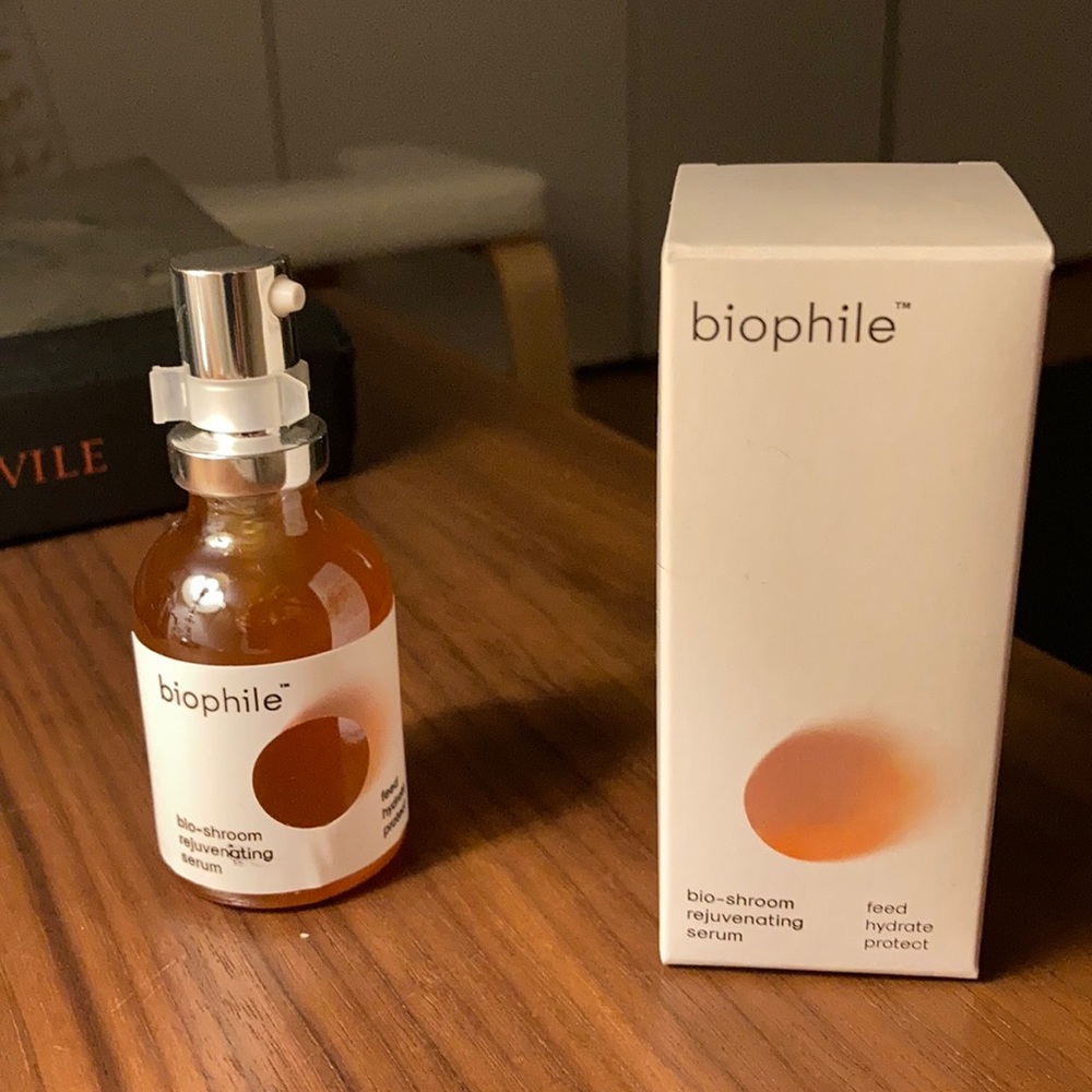 Biophile bio-shroom rejuvenating serum